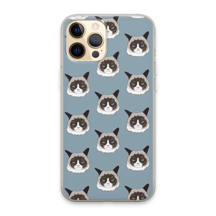 It's a Purrr Case: iPhone 13 Pro Max Transparant Hoesje