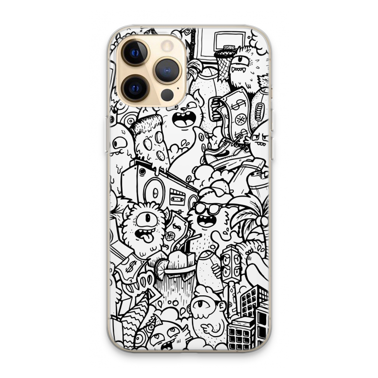 Vexx City #2: iPhone 13 Pro Max Transparant Hoesje