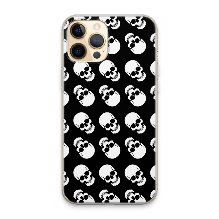 Musketon Skulls: iPhone 13 Pro Max Transparant Hoesje