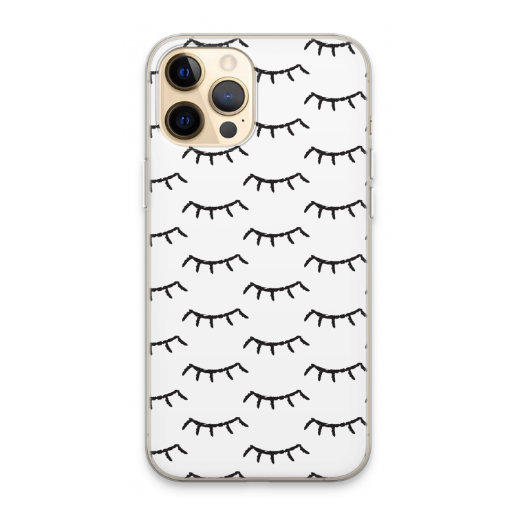 Wimpers: iPhone 13 Pro Max Transparant Hoesje