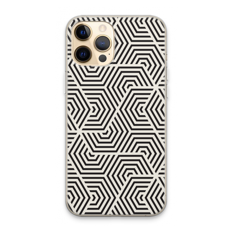 Magic pattern: iPhone 13 Pro Max Transparant Hoesje