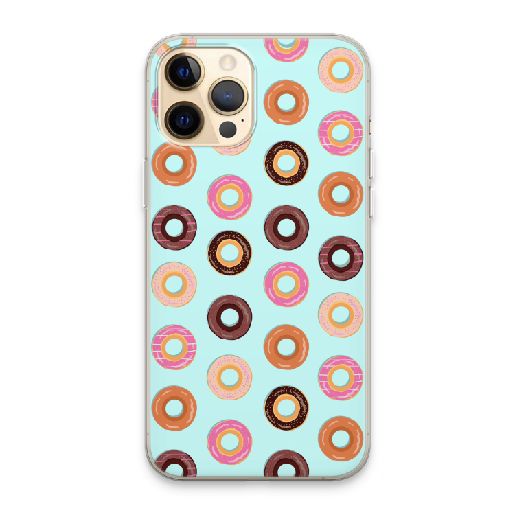 Donuts: iPhone 13 Pro Max Transparant Hoesje
