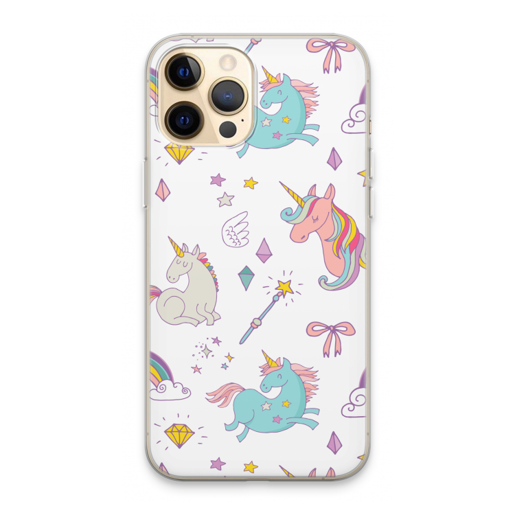 Fantasiewereld: iPhone 13 Pro Max Transparant Hoesje