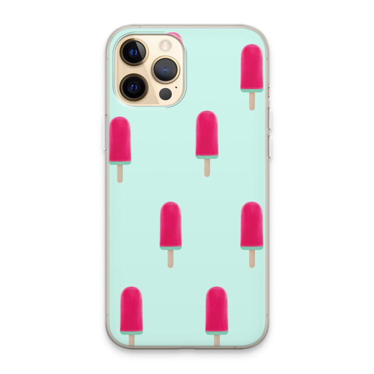 Waterijsje: iPhone 13 Pro Max Transparant Hoesje