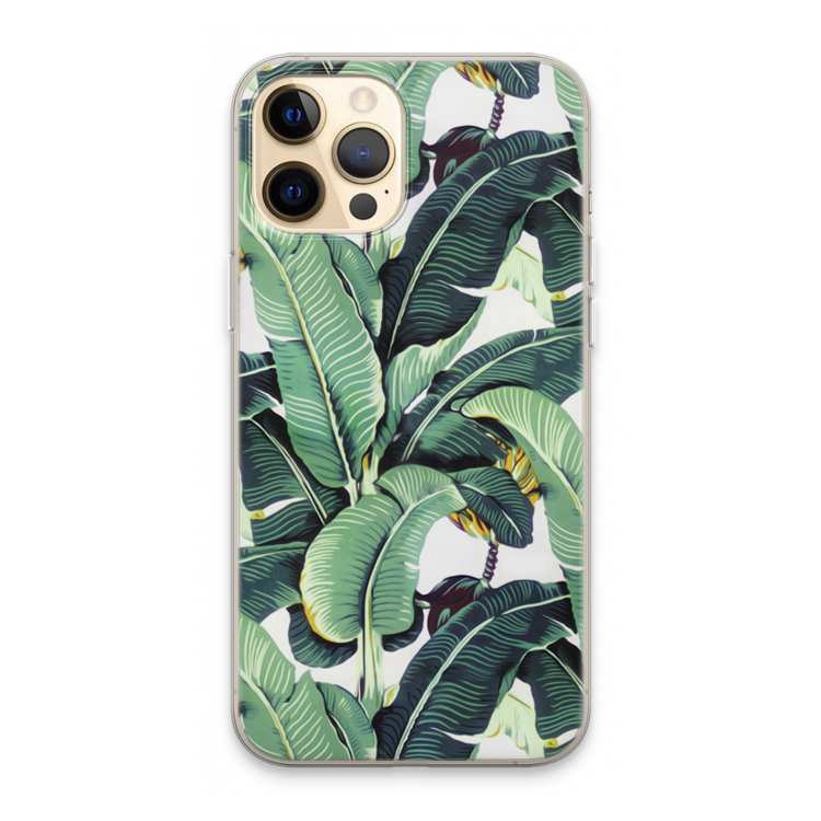 Bananenbladeren: iPhone 13 Pro Max Transparant Hoesje