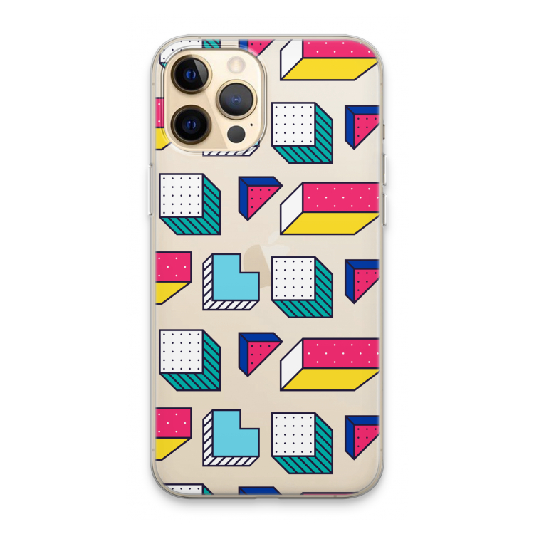 8-bit N°7: iPhone 13 Pro Max Transparant Hoesje