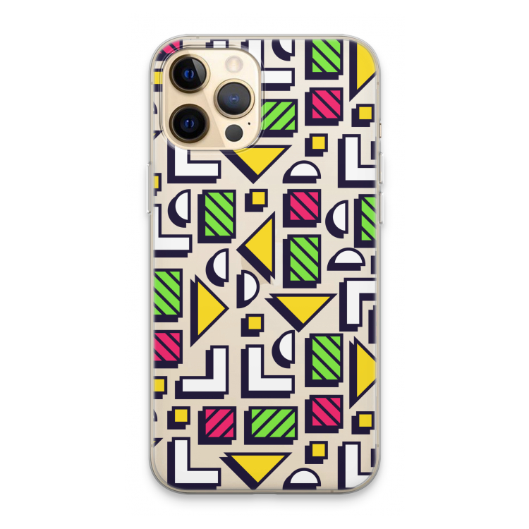 8-bit N°4: iPhone 13 Pro Max Transparant Hoesje