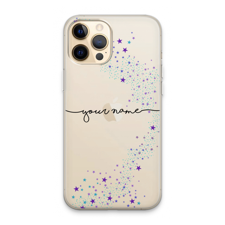 Sterren: iPhone 13 Pro Max Transparant Hoesje