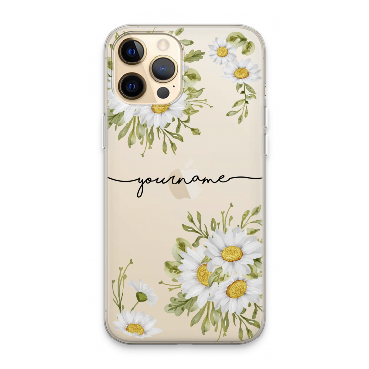 Daisies: iPhone 13 Pro Max Transparant Hoesje