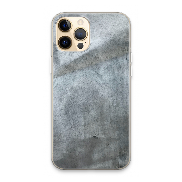 Grey Stone: iPhone 13 Pro Max Transparant Hoesje