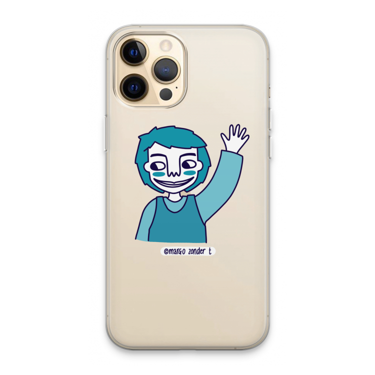 Zwaai: iPhone 13 Pro Max Transparant Hoesje