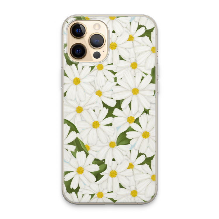 Summer Daisies: iPhone 13 Pro Max Transparant Hoesje