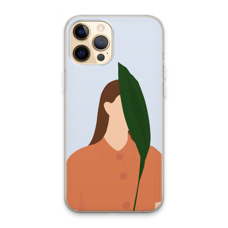 Leaf: iPhone 13 Pro Max Transparant Hoesje