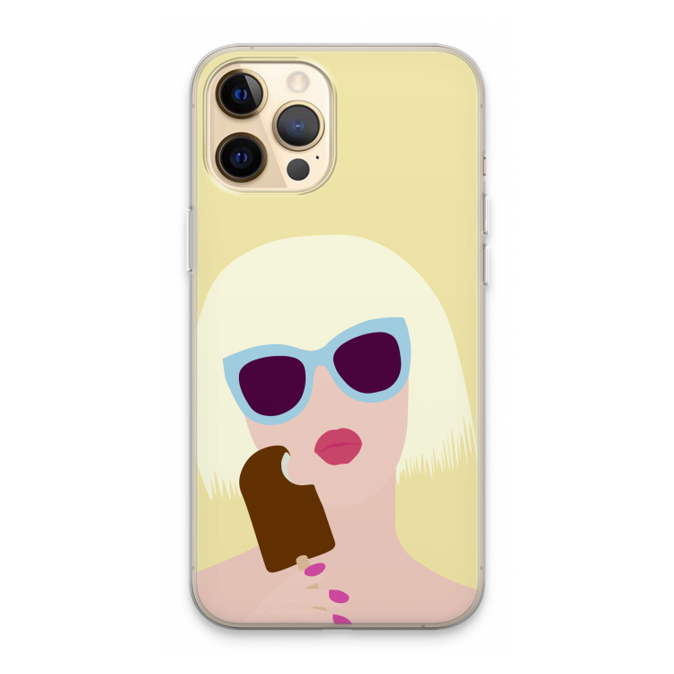 Ice cream: iPhone 13 Pro Max Transparant Hoesje