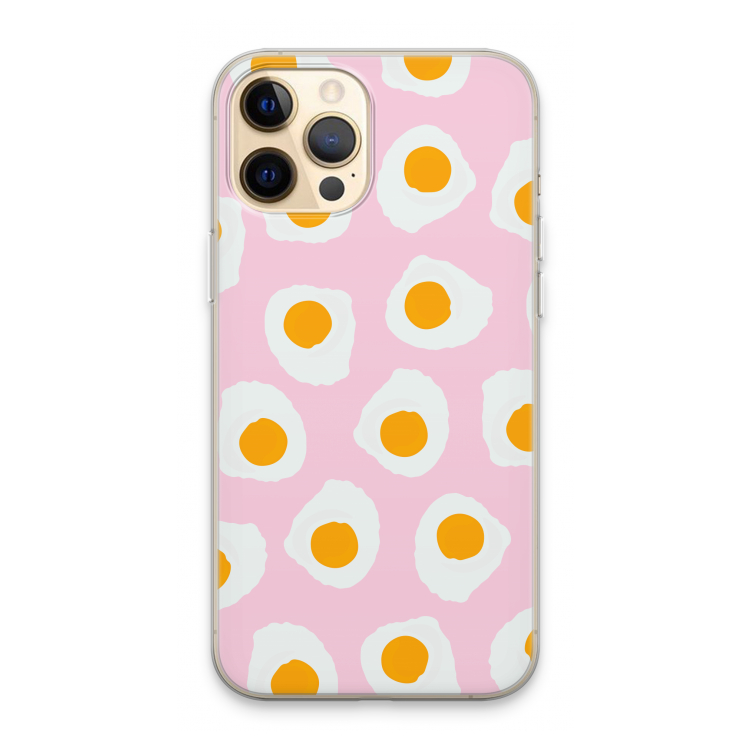 Dancing eggs: iPhone 13 Pro Max Transparant Hoesje