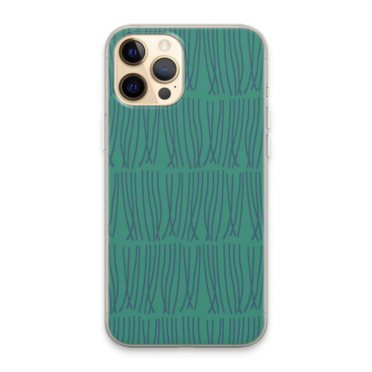 Swirls: iPhone 13 Pro Max Transparant Hoesje