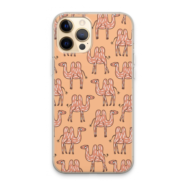 Kameel: iPhone 13 Pro Max Transparant Hoesje