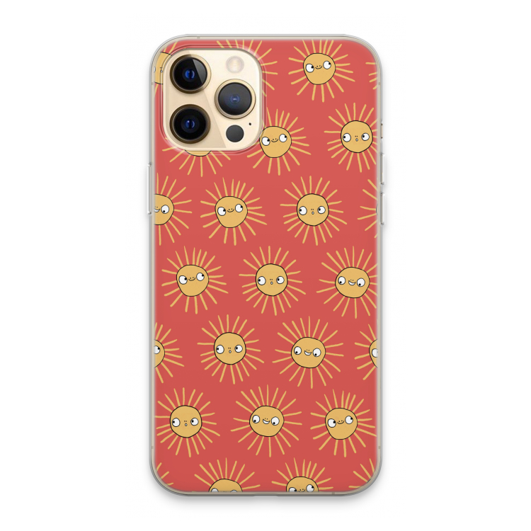 Zon: iPhone 13 Pro Max Transparant Hoesje