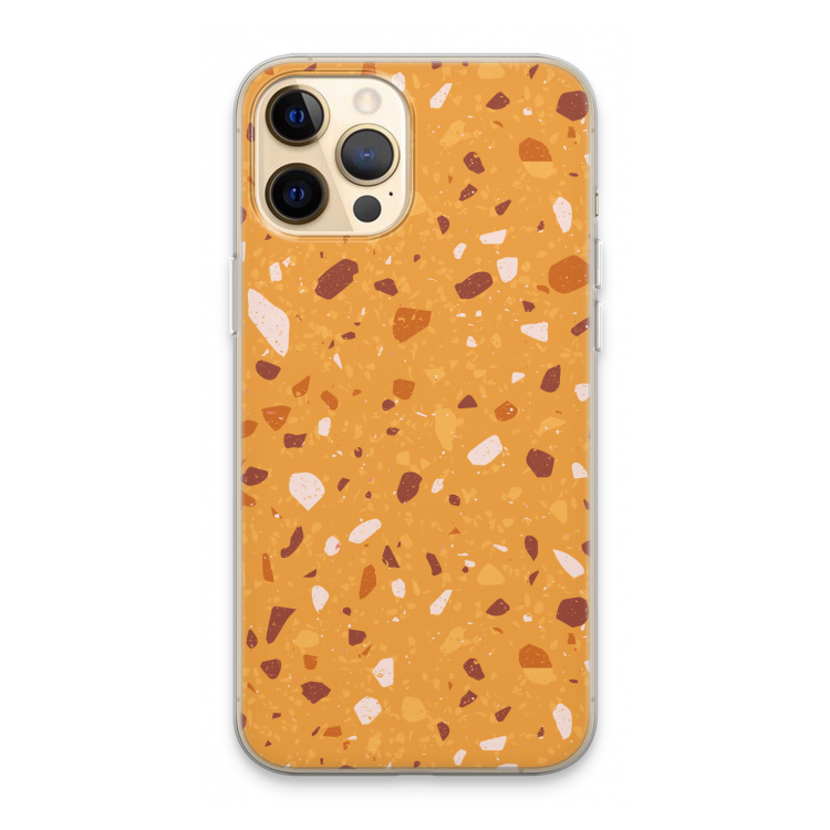 Terrazzo N°24: iPhone 13 Pro Max Transparant Hoesje