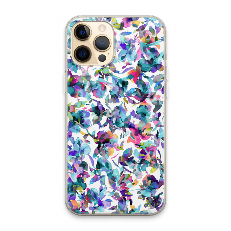 Hibiscus Flowers: iPhone 13 Pro Max Transparant Hoesje