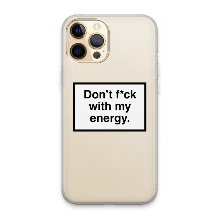 My energy: iPhone 13 Pro Max Transparant Hoesje