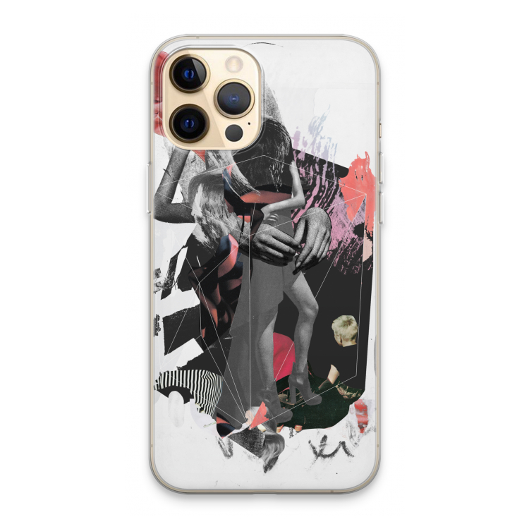 Dissimulation du réel: iPhone 13 Pro Max Transparant Hoesje