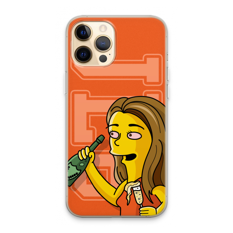 Jamie Lee Simpson: iPhone 13 Pro Max Transparant Hoesje