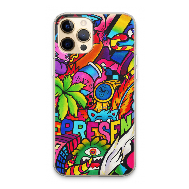 Represent: iPhone 13 Pro Max Transparant Hoesje