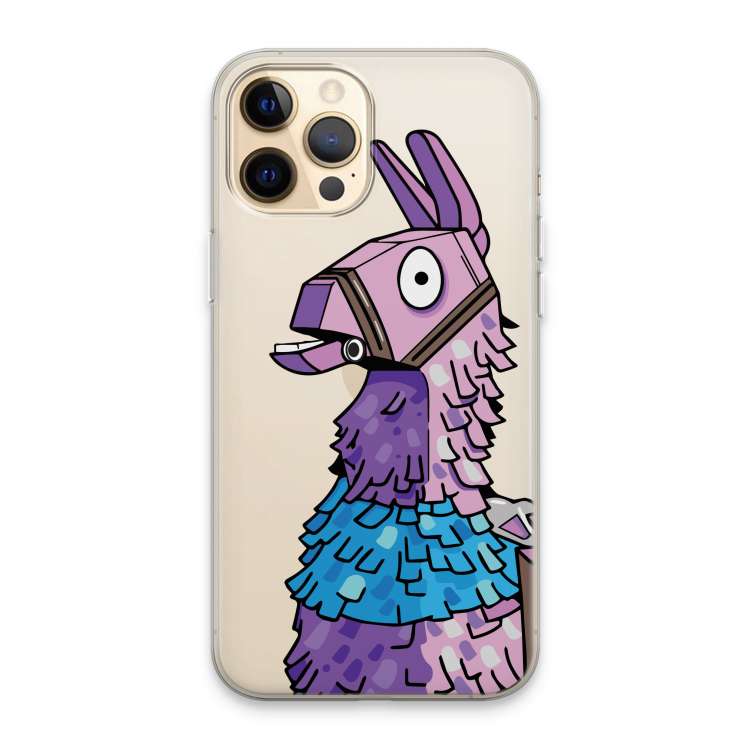 Lama: iPhone 13 Pro Max Transparant Hoesje