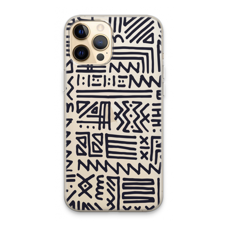 Marrakech print: iPhone 13 Pro Max Transparant Hoesje