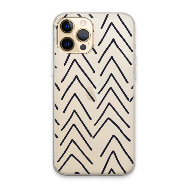Marrakech Arrows: iPhone 13 Pro Max Transparant Hoesje