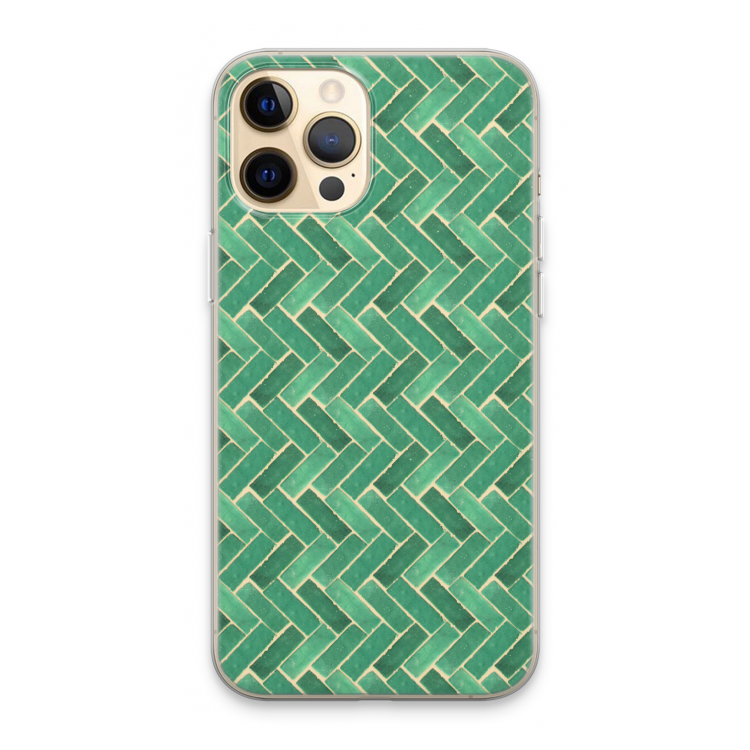Moroccan tiles 2: iPhone 13 Pro Max Transparant Hoesje