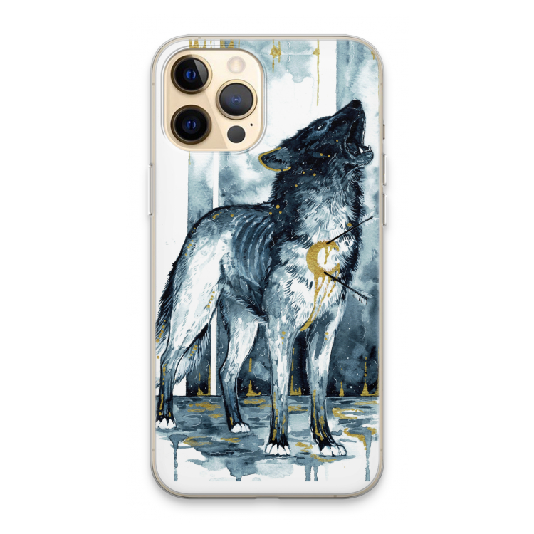 Bleeding Soul: iPhone 13 Pro Max Transparant Hoesje