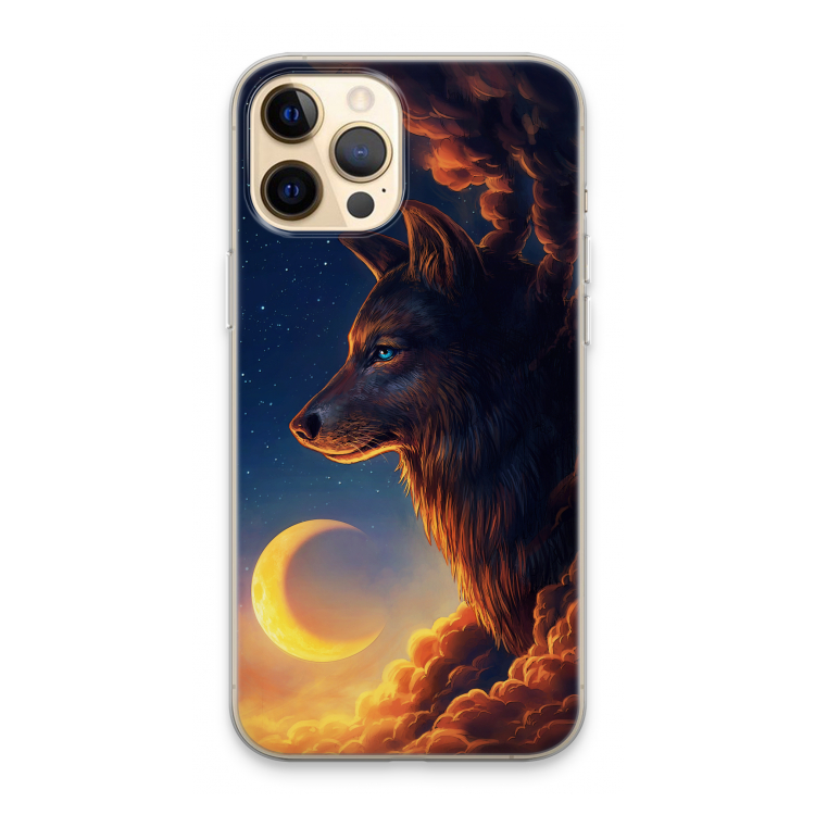 Night Guardian: iPhone 13 Pro Max Transparant Hoesje