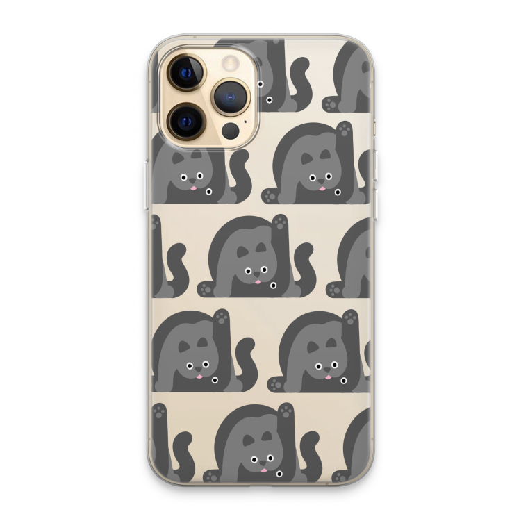 Cats: iPhone 13 Pro Max Transparant Hoesje