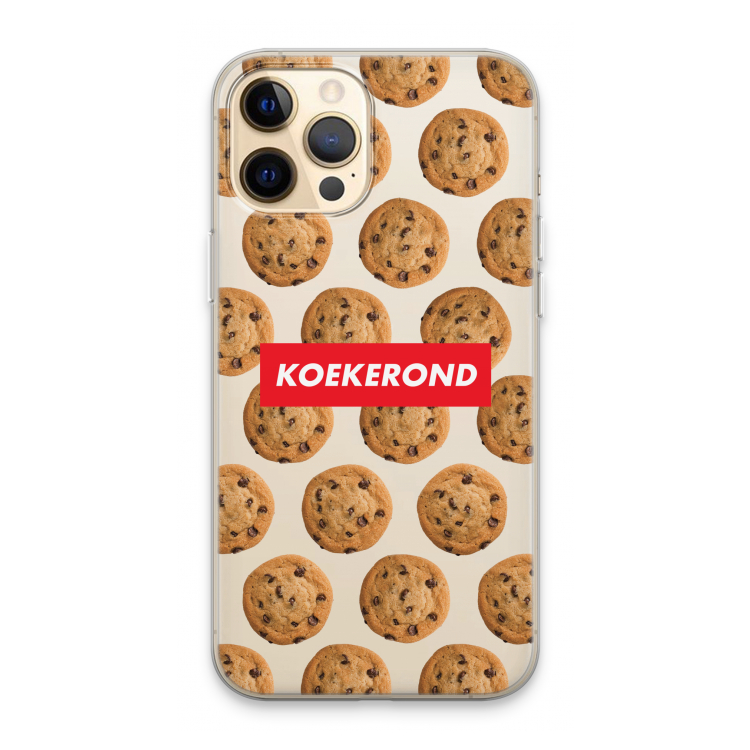 Koekerond: iPhone 13 Pro Max Transparant Hoesje