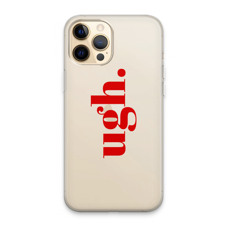 Ugh: iPhone 13 Pro Max Transparant Hoesje
