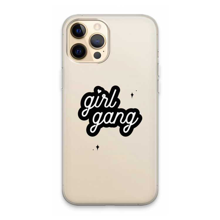 Girl Gang: iPhone 13 Pro Max Transparant Hoesje