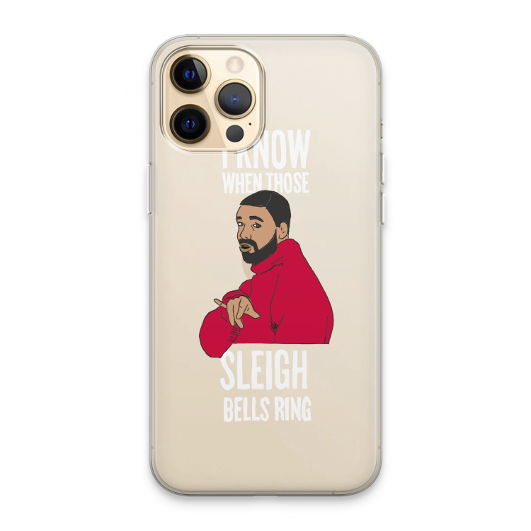 Sleigh Bells Ring: iPhone 13 Pro Max Transparant Hoesje