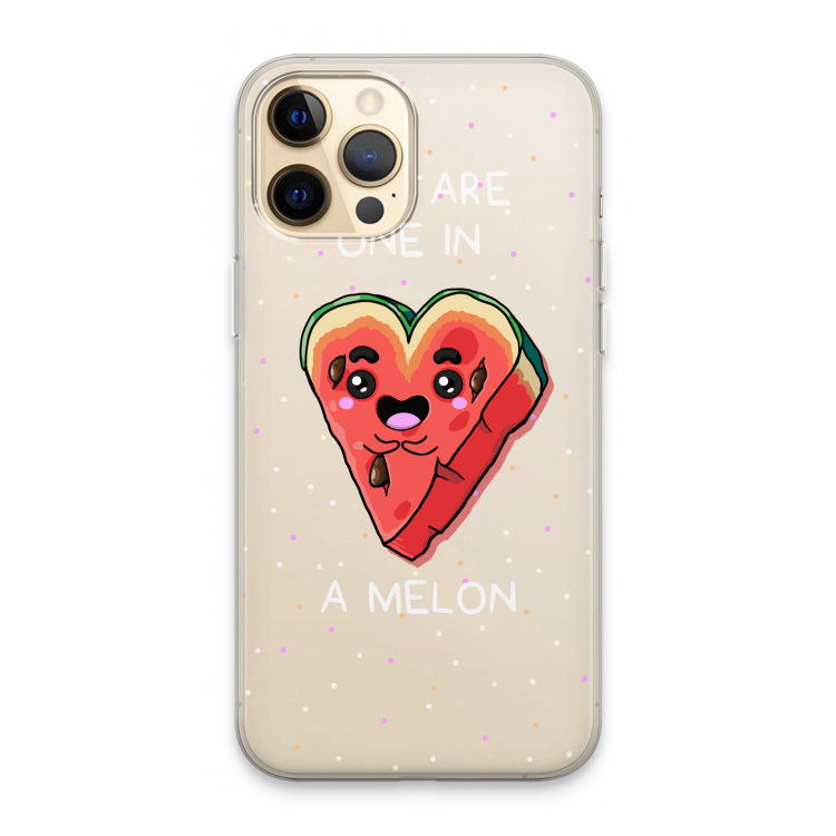 One In A Melon: iPhone 13 Pro Max Transparant Hoesje