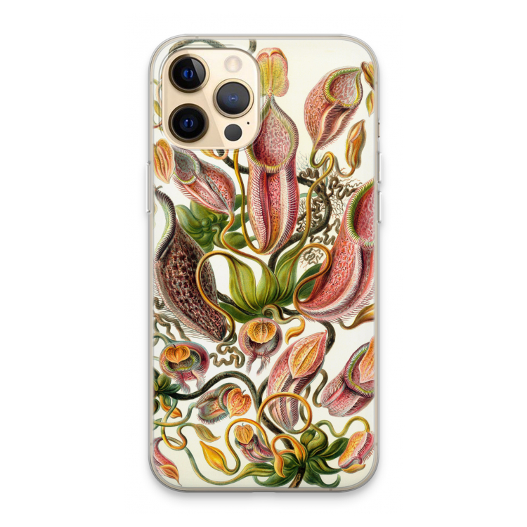 Haeckel Nepenthaceae: iPhone 13 Pro Max Transparant Hoesje