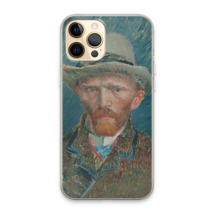 Van Gogh: iPhone 13 Pro Max Transparant Hoesje