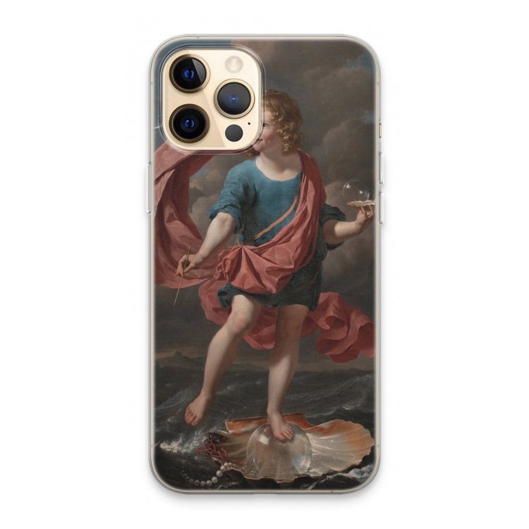 Soap Bubbles: iPhone 13 Pro Max Transparant Hoesje