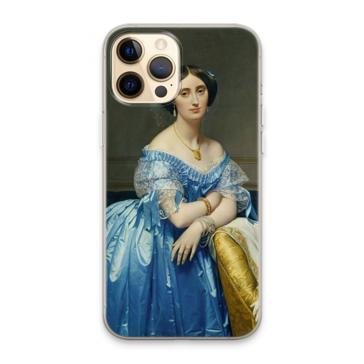 Eleonore: iPhone 13 Pro Max Transparant Hoesje