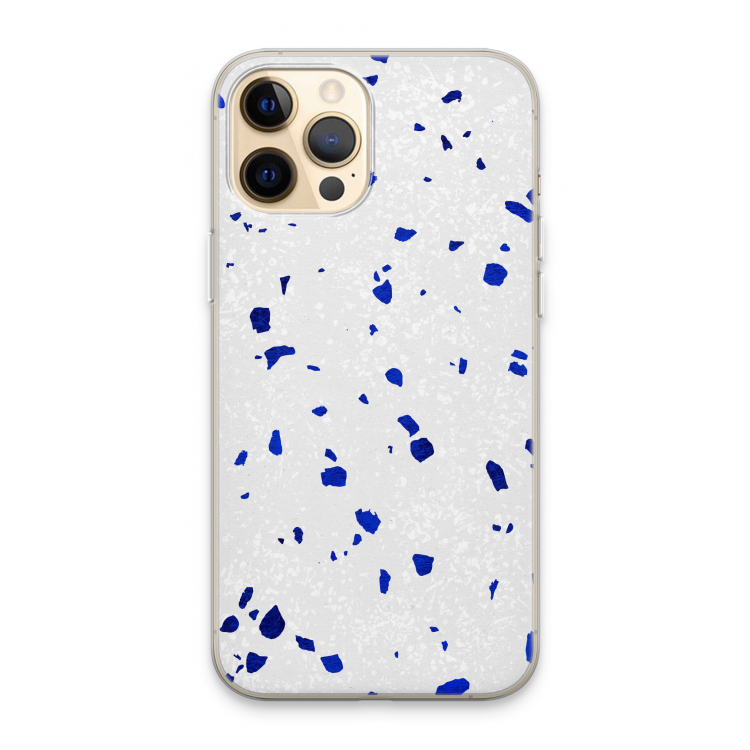 Terrazzo N°5: iPhone 13 Pro Max Transparant Hoesje