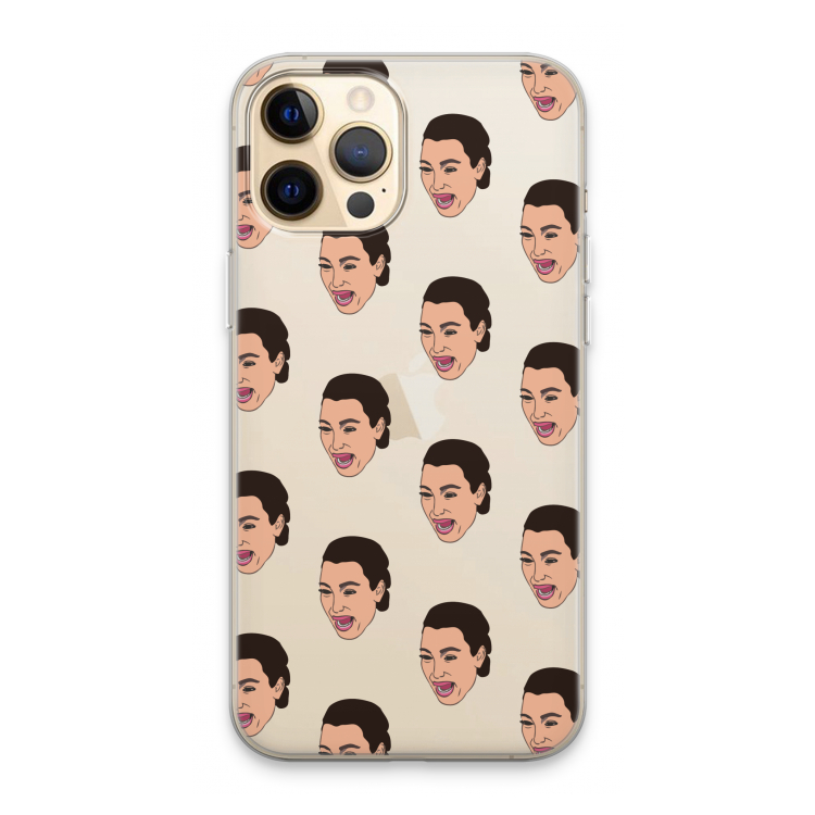 Ugly Cry Call: iPhone 13 Pro Max Transparant Hoesje
