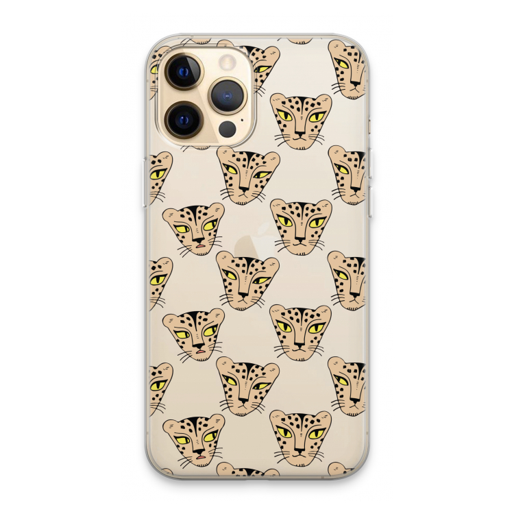 Tijger: iPhone 13 Pro Max Transparant Hoesje