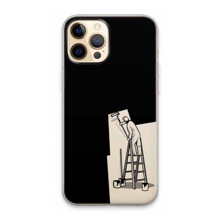 Musketon Painter: iPhone 13 Pro Max Transparant Hoesje