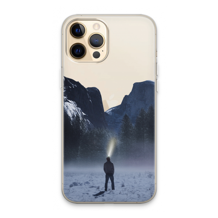Wanderlust: iPhone 13 Pro Max Transparant Hoesje