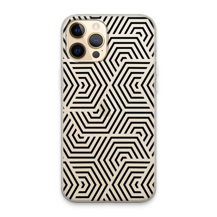 Magic pattern: iPhone 13 Pro Max Transparant Hoesje
